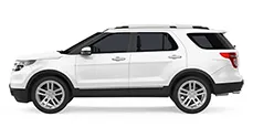 Luxury SUVs body style illustration